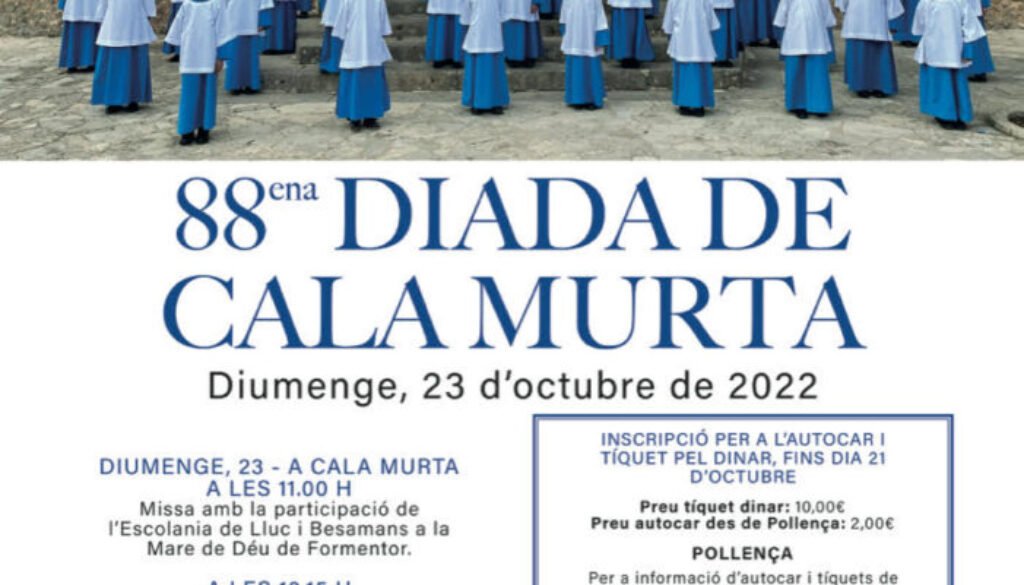 diada de cala murta